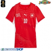 Maglie da calcio Svizzera Granit Xhaka #10 Prima Maglia Femminile Mondiali 2026  Manica Corta